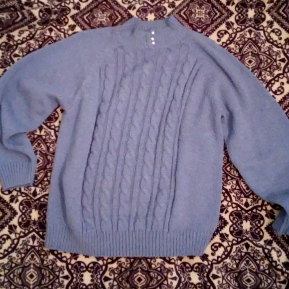 Periwinkle & Pearls Karen Scott Sweater - Picture 3 of 5